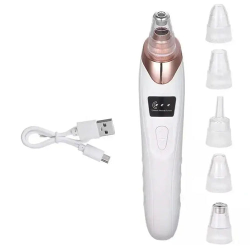 USB Rechargeable Handheld Pore Beauty Pen Absorb Redundant Skin Sebum to Unclog Congested Pore Passages on Nose and Cheeks
