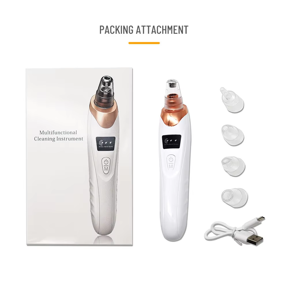 USB Rechargeable Handheld Pore Beauty Pen Absorb Redundant Skin Sebum to Unclog Congested Pore Passages on Nose and Cheeks